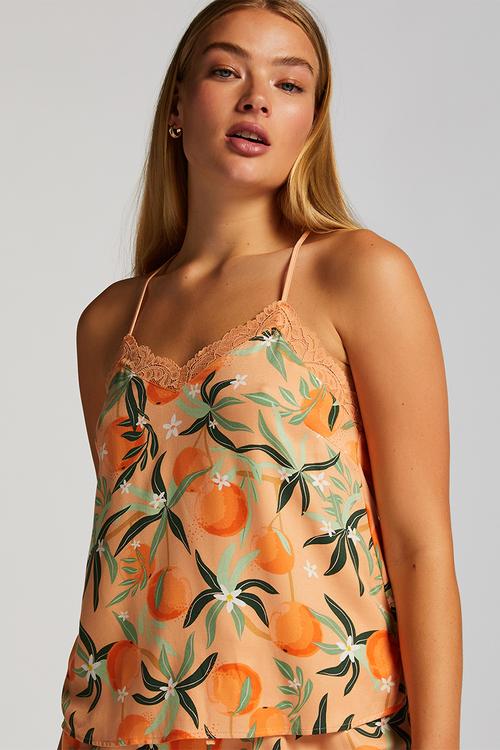 Cami Woven Vibrant Summer - almost apricot