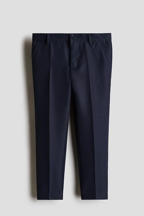 Suit trousers - navy blue