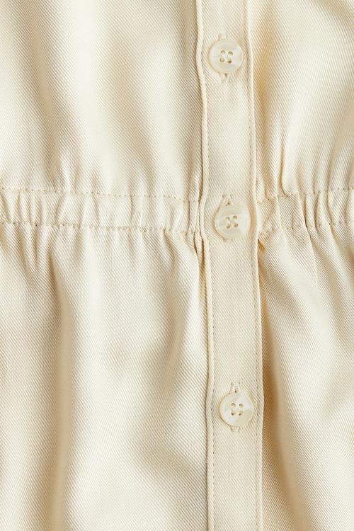 Shirt dress - light beige