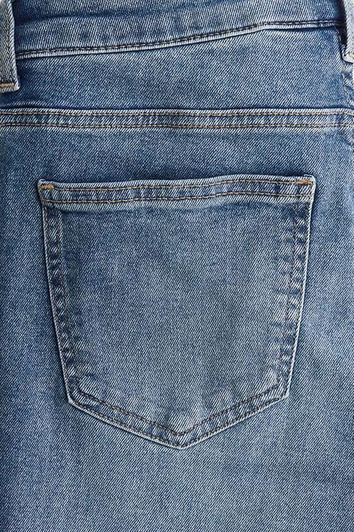 Flared low jeans - blue