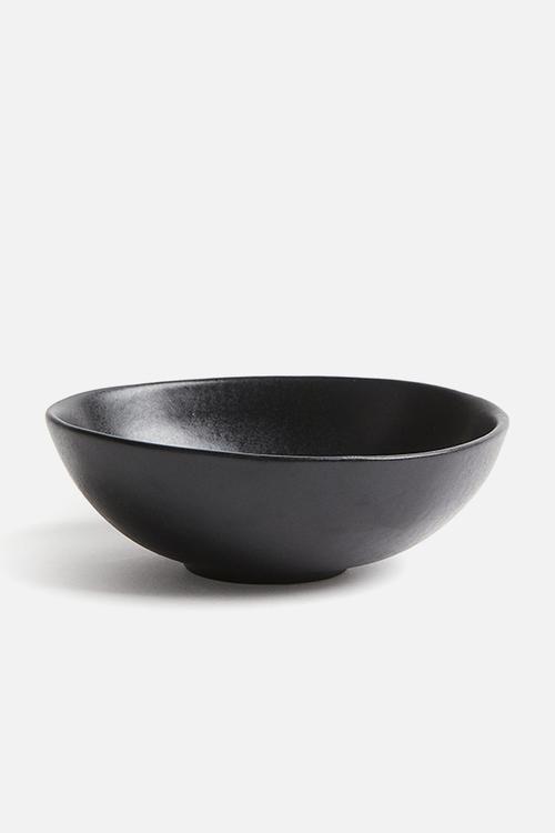 Stoneware bowl - grey