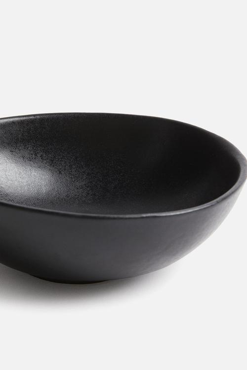 Stoneware bowl - grey