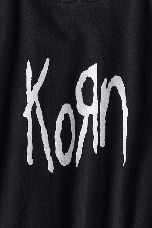 Printed T-shirt - black