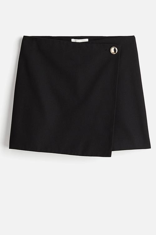 Mini skort - black