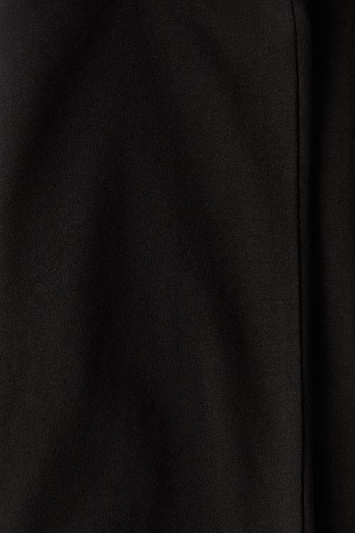Flared leggings - black