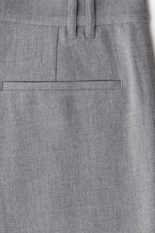 Wide tailored trousers - grey