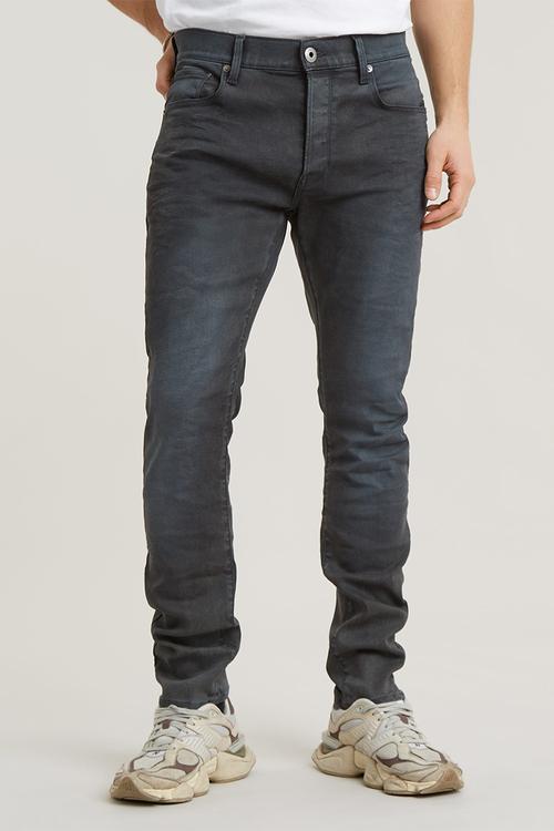 Slim 3301 jeans - Lomer grey dark aged cobler