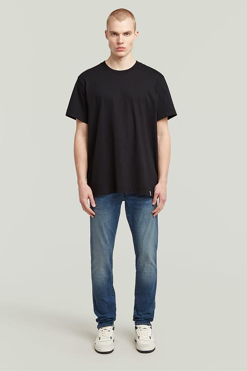 3301 slim-elto super stretch jeans - vintage medium aged