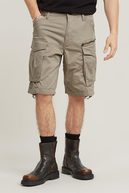 Rovic zip relaxed 1\2 Premium micro str twill short - dune