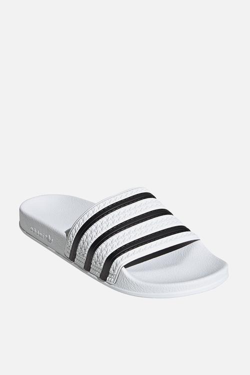 Adilette - white & core black 