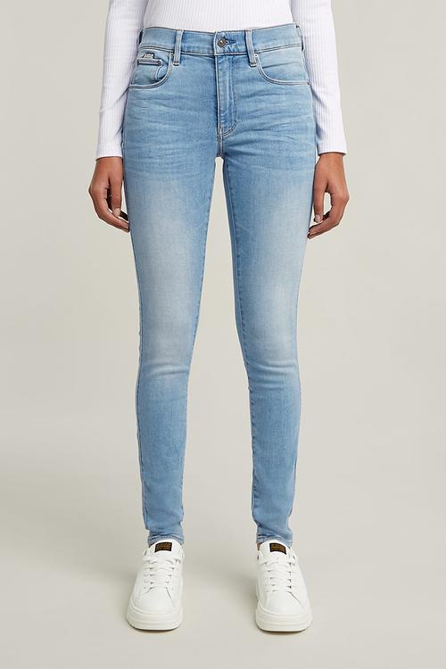 3301 High Skinny Jeans Wmn - Light Indigo Aged