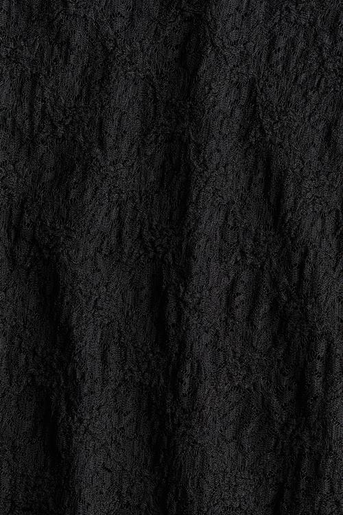 Lace top - black
