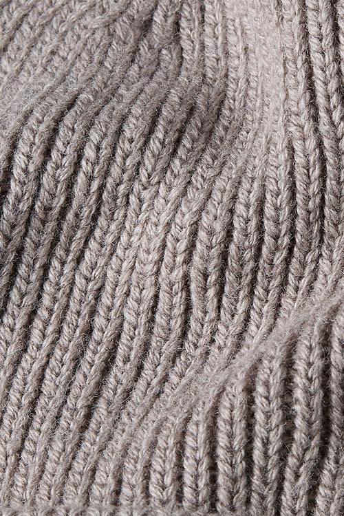 Geffo long beanie - elephant skin