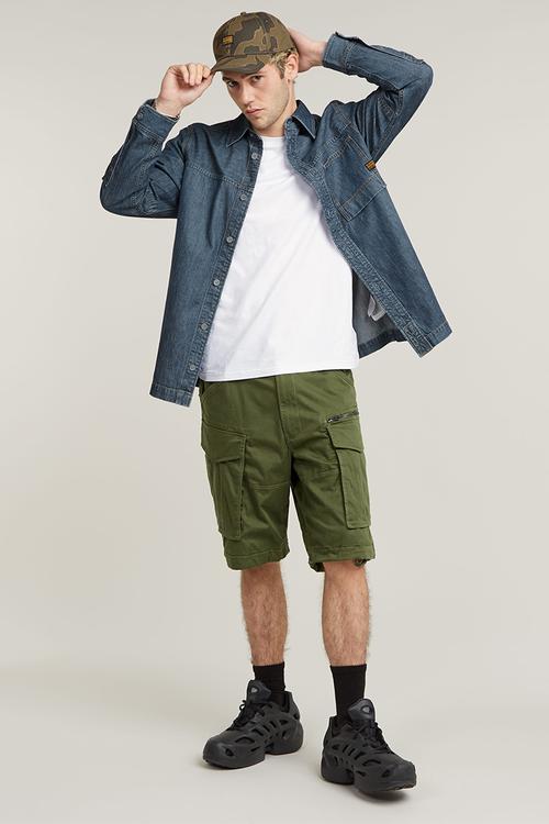Slim base r t short sleeve - white