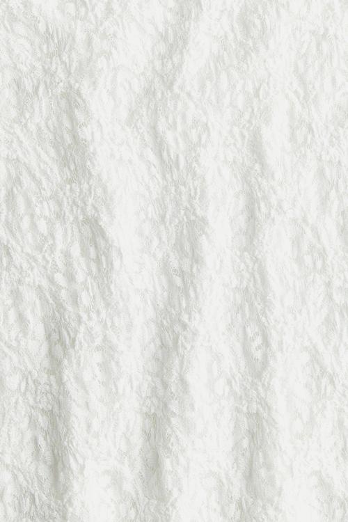 Lace top - white