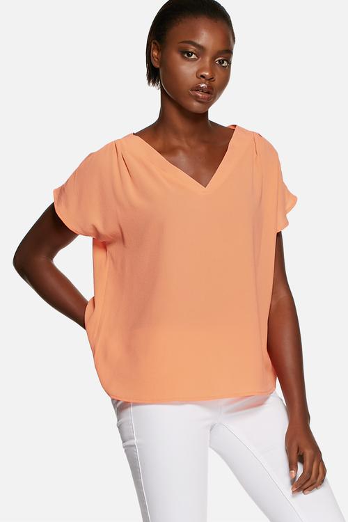 Bat V-neck top