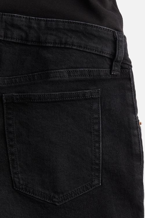 Mama slim ankle jeans - black
