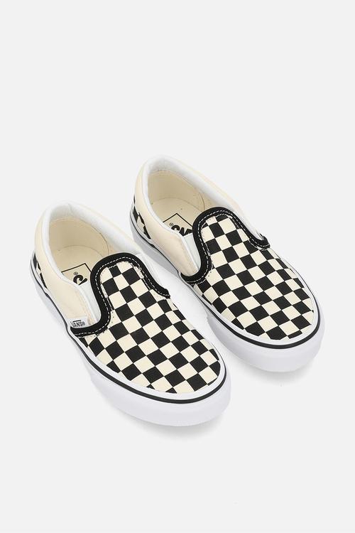 Uy classic slip-on - (checkerboard) black/beige/white