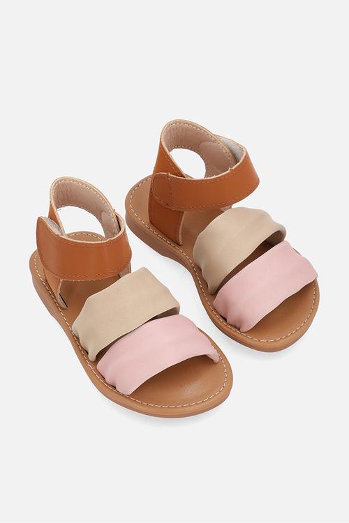 Contrast sandals - multi