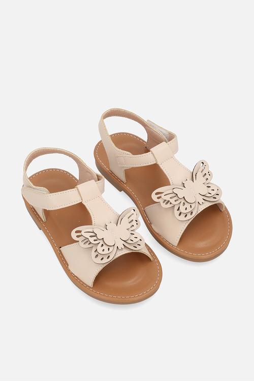 Butterfly décor sandals - pink