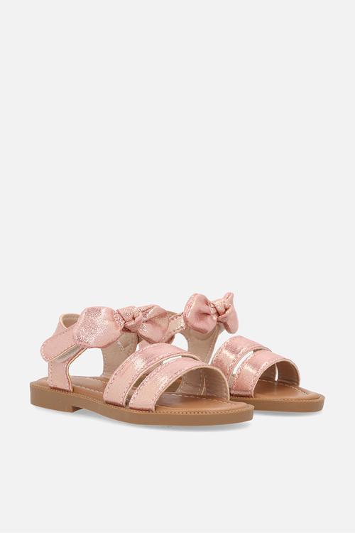 Metallic sandals - pink