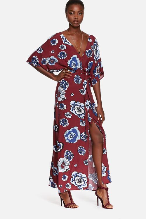 Floral maxi dress