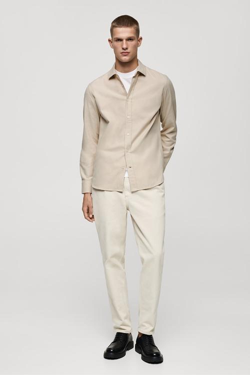 Shirt ivo - light pastel gray
