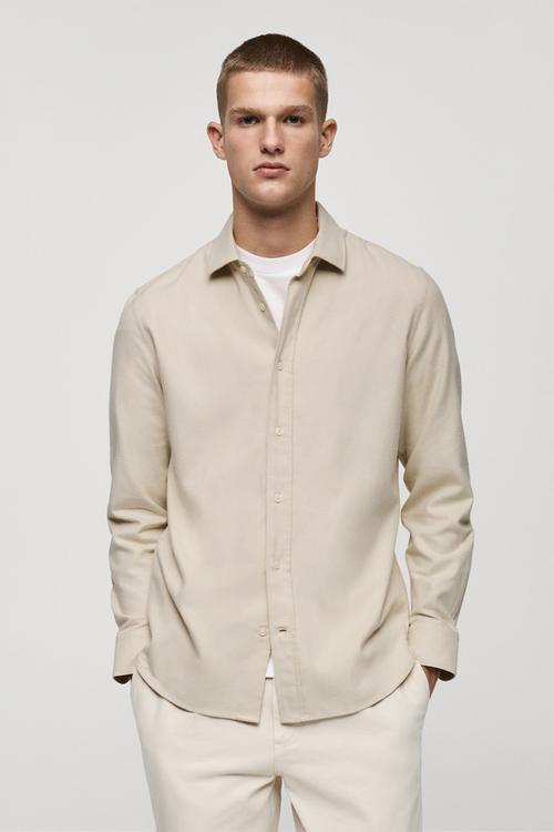 Shirt ivo - light pastel gray
