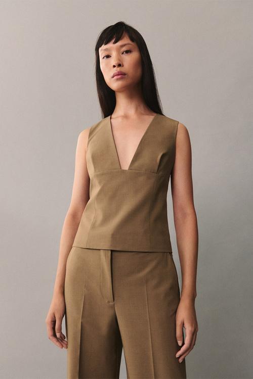 Vest Casiopea -  Medium Brown