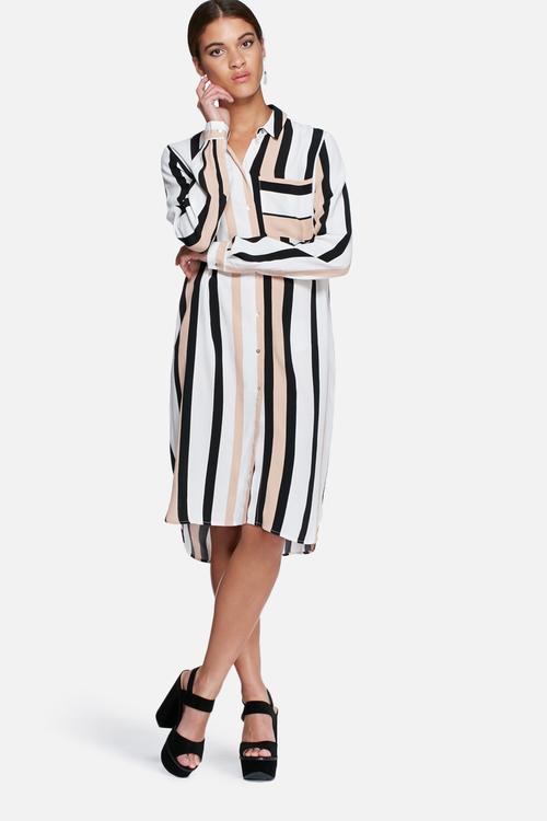 Veritcal shirt dress