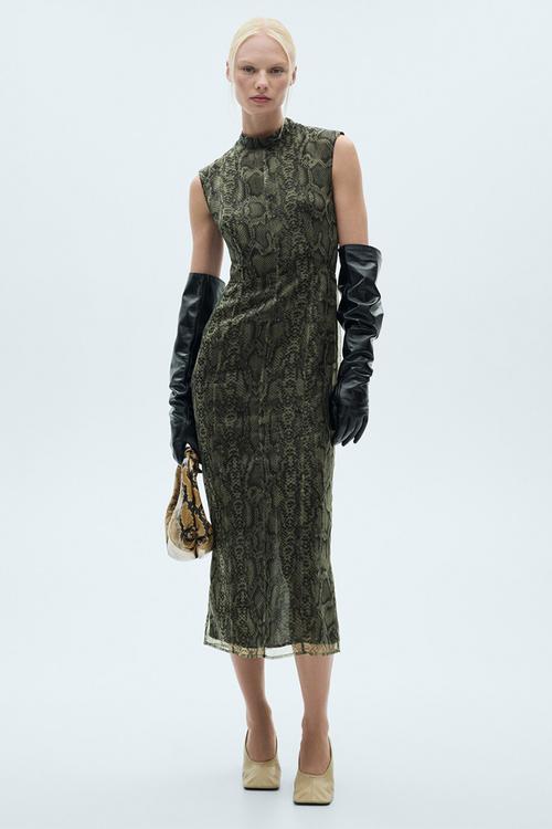 Dress Organza - Light Beige