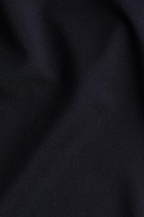 Fitted top - black