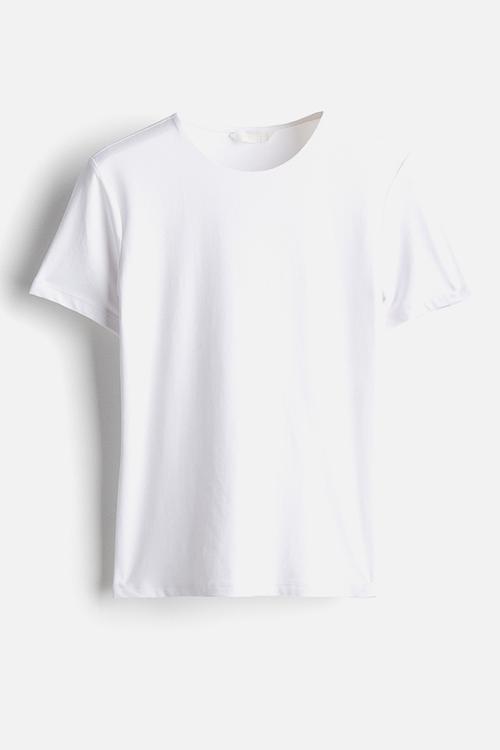 Fitted top - white
