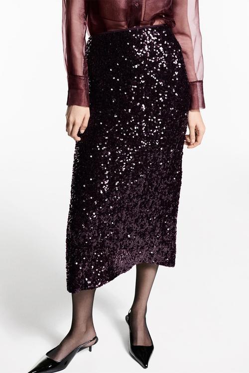 Skirt Xjavi - Dark Red