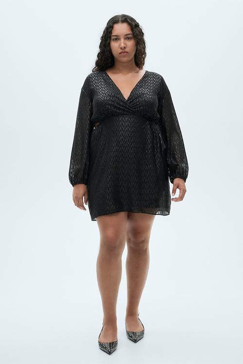 Plus Dress Lucky - Black