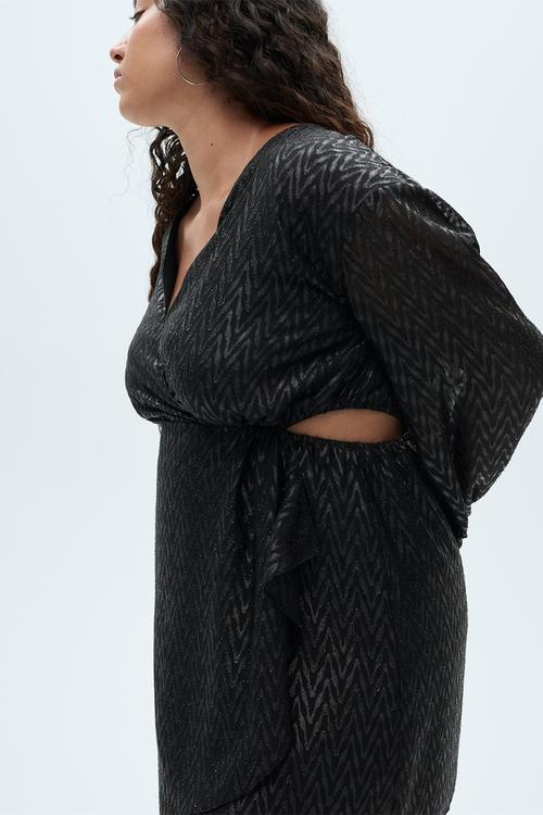 Plus Dress Lucky - Black