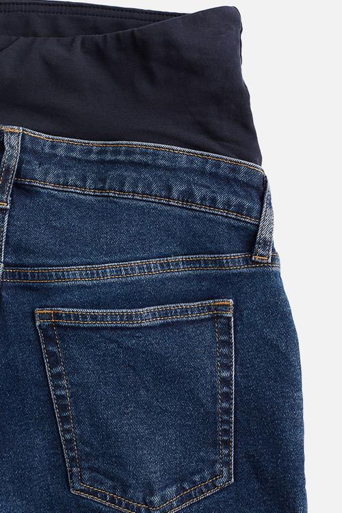 Mama slim ankle jeans - dark denim blue