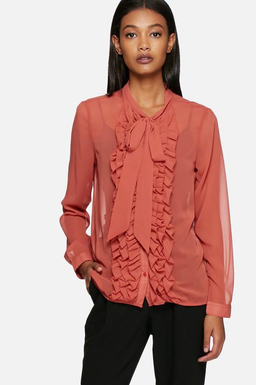 Frilla bow shirt