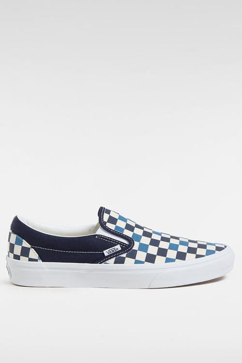 Classic slip-on - tri-tone check navy