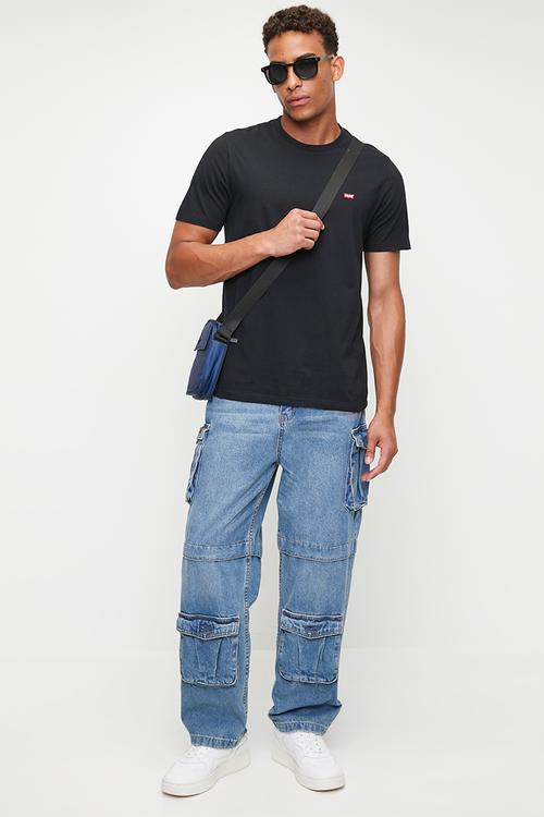 Short sleeve original hm tee za - jet black za embro