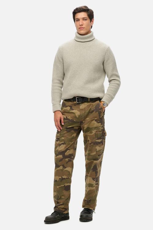 Baggy Cargo Pants - US Woodland Camo