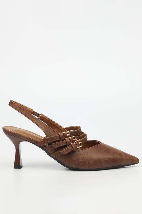 Paige 1 Sling Back - Chocolate