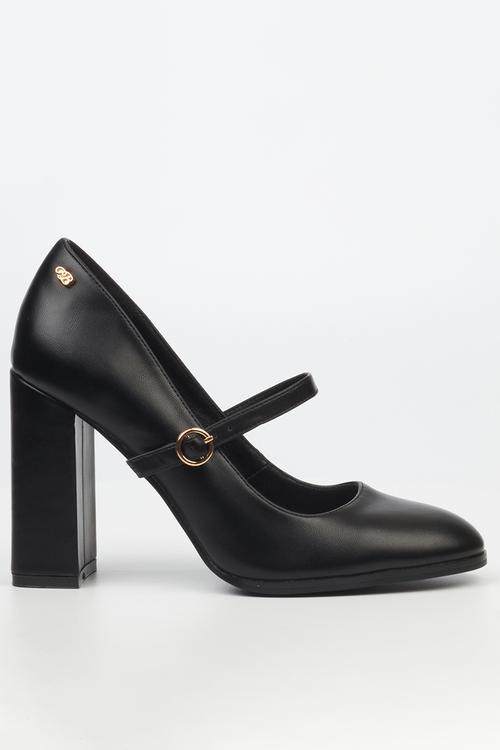 Shania 4 heel - black