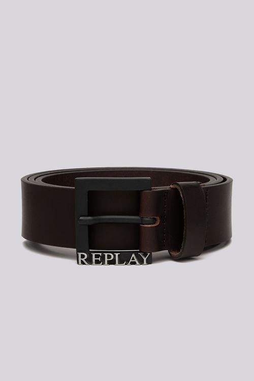 Bufalo Leather Belt - Brown Three
