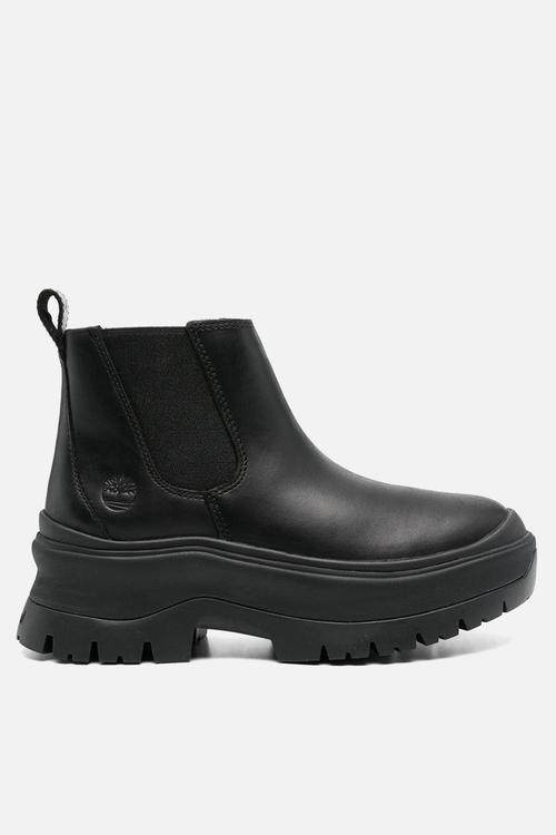 Roxie Lane Mid Chelsea Boot - Black Full Grain