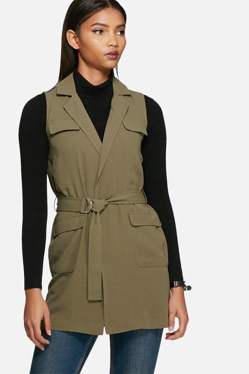 Ea sleeveless jacket