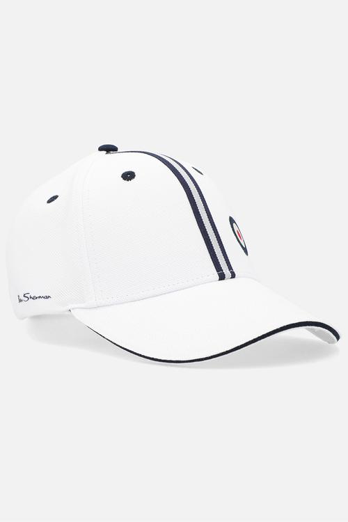 Ben sherman Stripe Cap - White