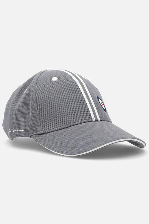 Ben Sherman Stripe Cap - Charcoal
