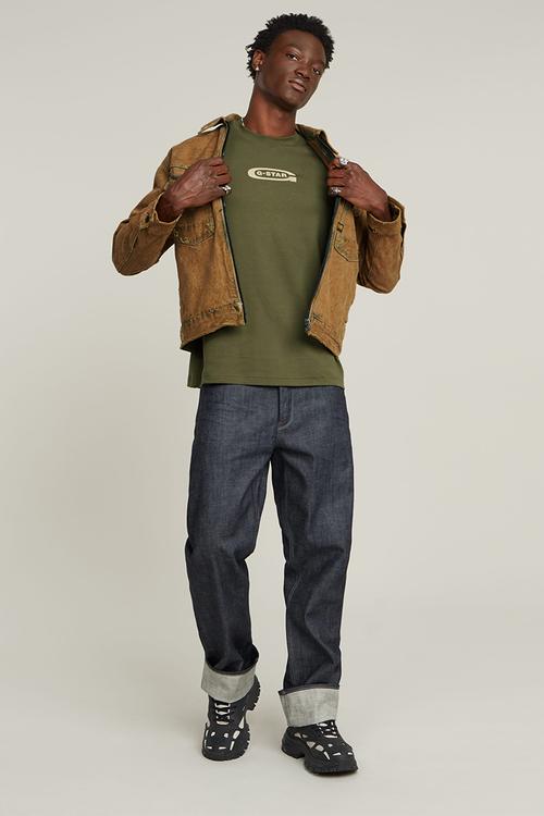Old skool logo r t - green