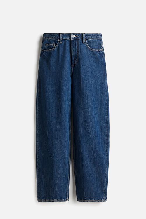 Baggy high jeans - denim blue
